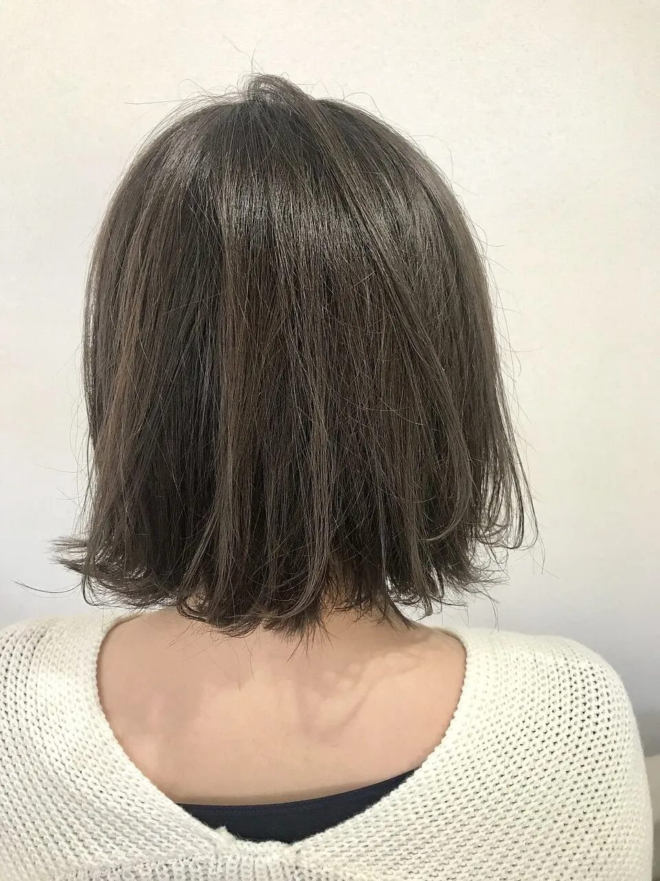 切りっぱなしボブ