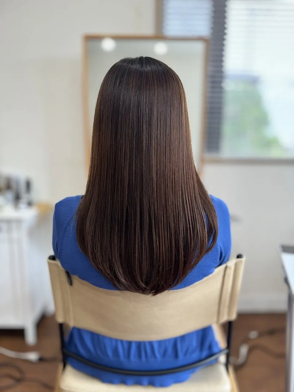 ストレートロング/内巻きワンカール
