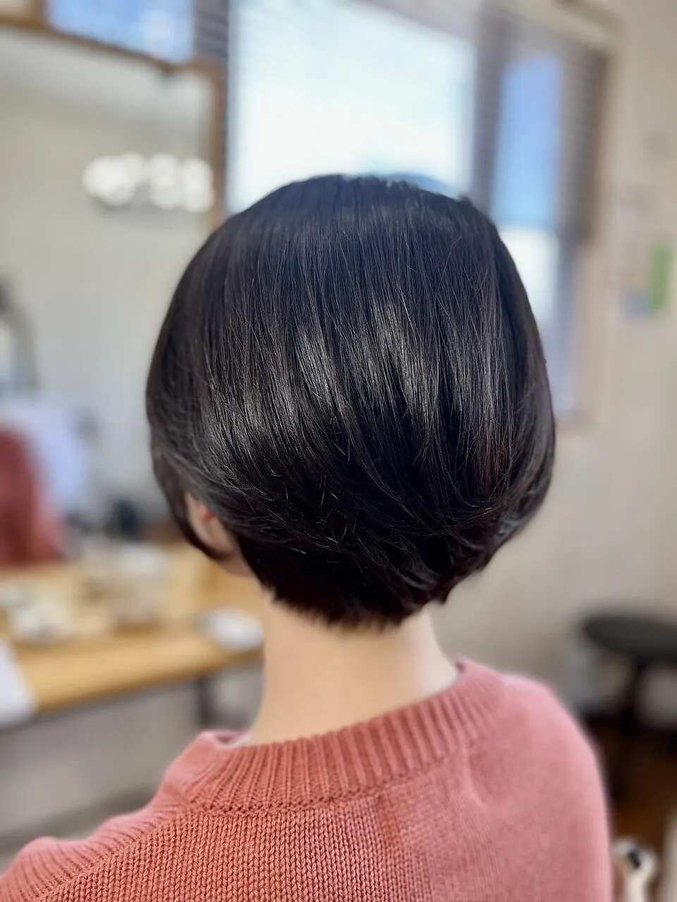 ハンサム丸みショート